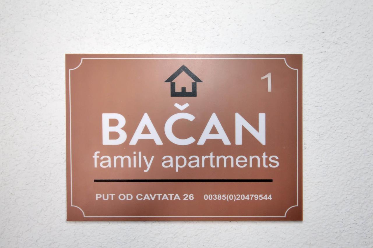 Bacan Family Apartments Cavtat Eksteriør bilde